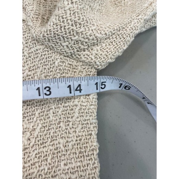 Juicy Couture Cotton Tweed Tan Tailored Italian Fabric Full Zip Fitted Jacket - Picture 12 of 13